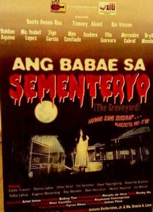 tnaflix sementeryo|Ang babae sa sementeryo (movie, 2010) .